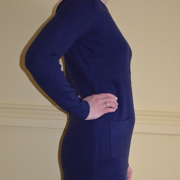 Wool Dress with pockets - Picture 8 of 16